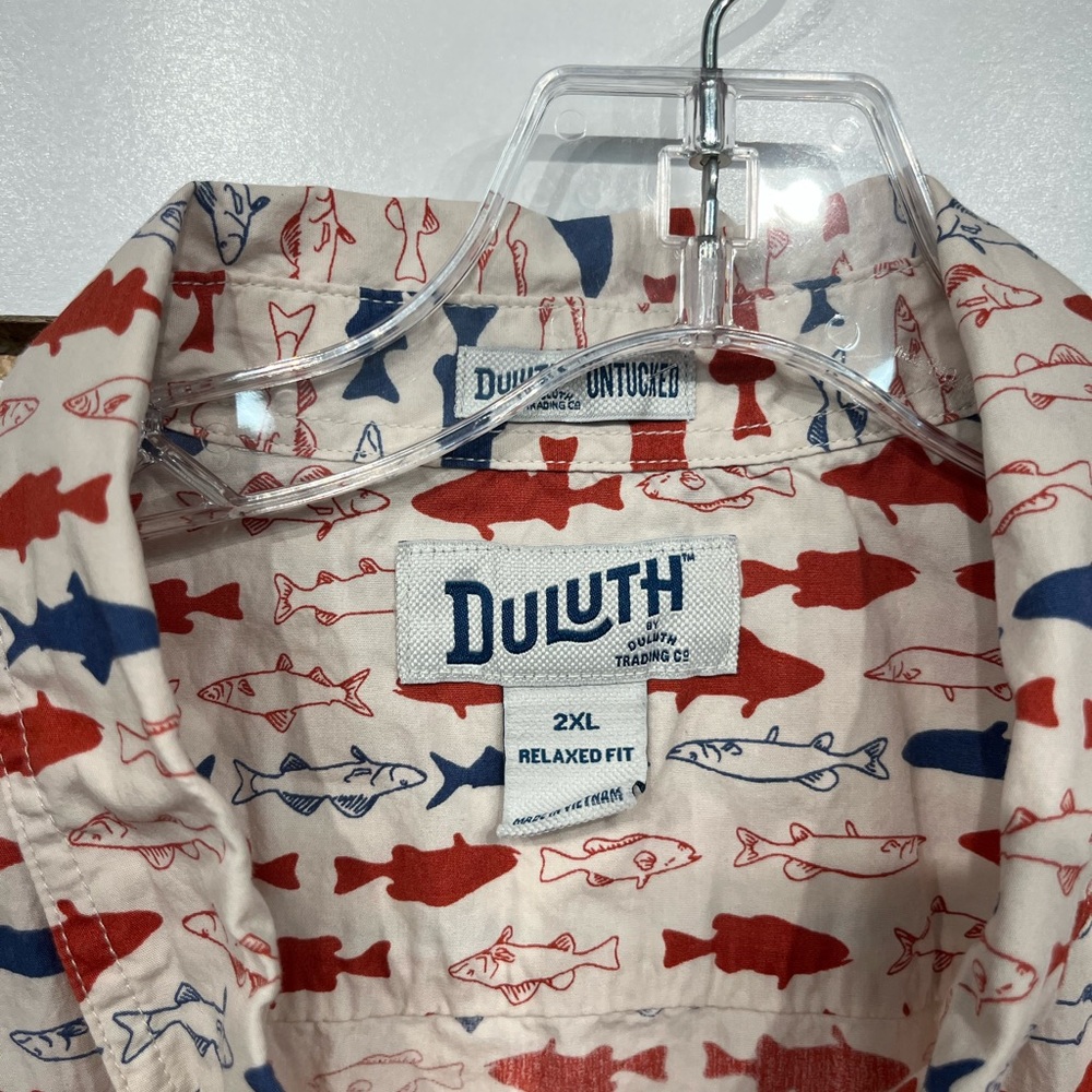 Duluth Trading Co men’s 2X button down shirt - Picture 3 of 7